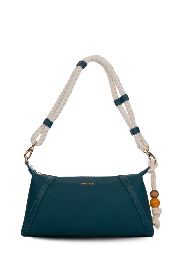 NAUTICA TURKUAZ KADIN OMUZ ÇANTASI