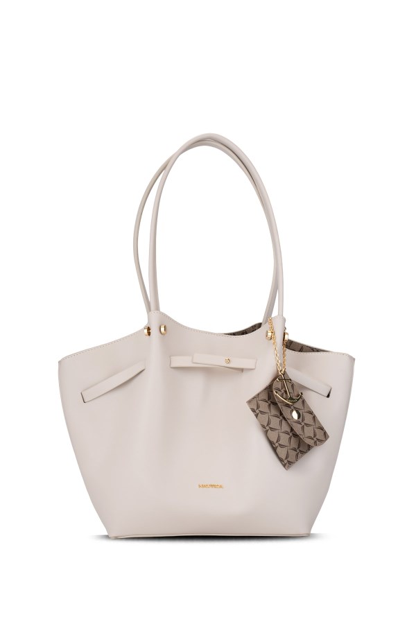 NAUTICA A.GRI-VIZON KADIN OMUZ ÇANTASI 