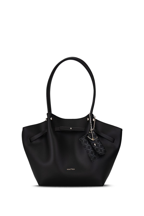 NAUTICA SİYAH KADIN OMUZ ÇANTASI