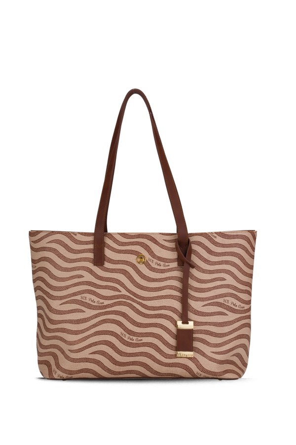 U.S. POLO ASSN. BEJ KADIN OMUZ ÇANTASI 