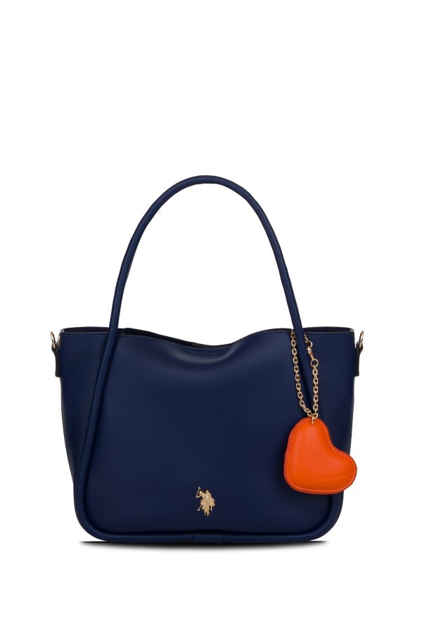 U.S. POLO ASSN. LACİVERT KADIN OMUZ ÇANTASI