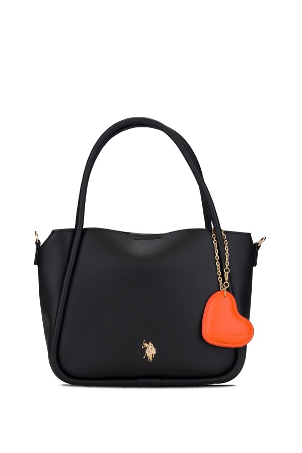 U.S. POLO ASSN. SİYAH KADIN OMUZ ÇANTASI