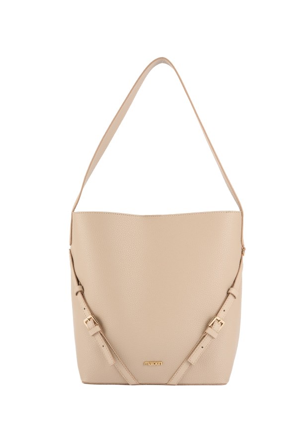 MAIDEN BEJ KADIN OMUZ ÇANTASI