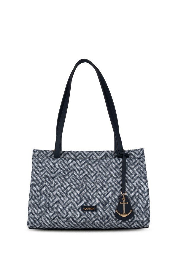 NAUTICA LACİVERT KADIN OMUZ ÇANTASI