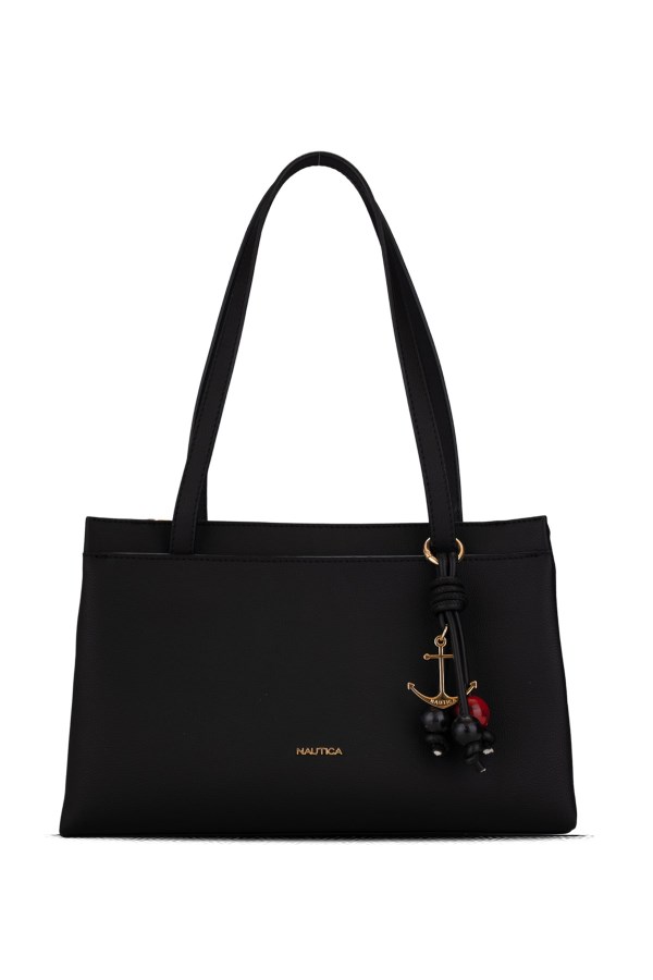 NAUTICA SİYAH KADIN OMUZ ÇANTASI