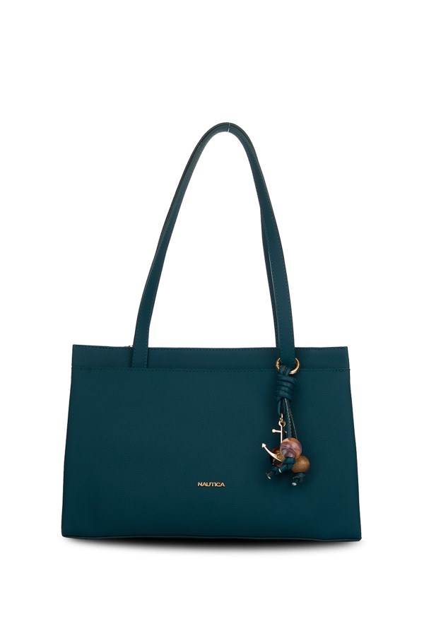 NAUTICA TURKUAZ KADIN OMUZ ÇANTASI