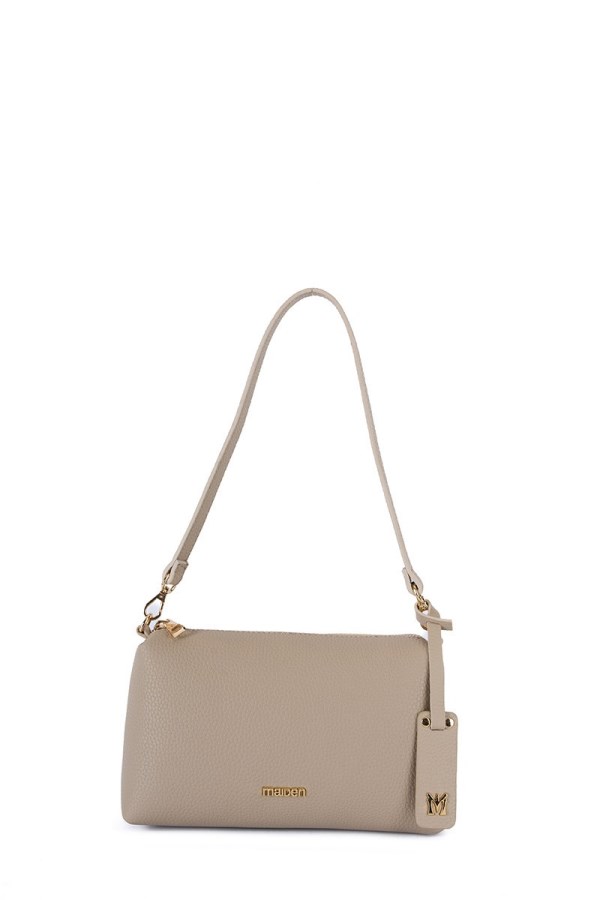 MAIDEN BEJ KADIN OMUZ ÇANTASI