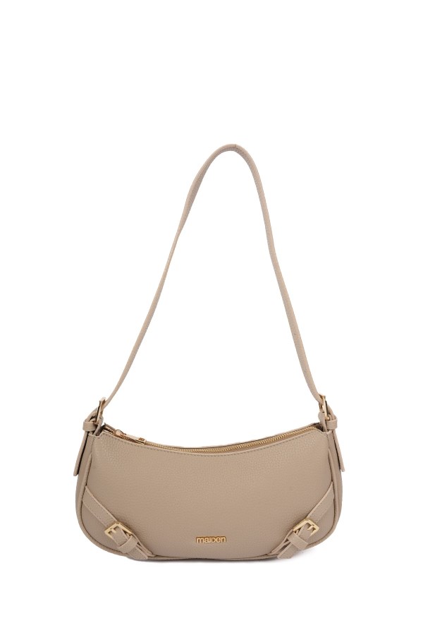 MAIDEN BEJ KADIN OMUZ ÇANTASI