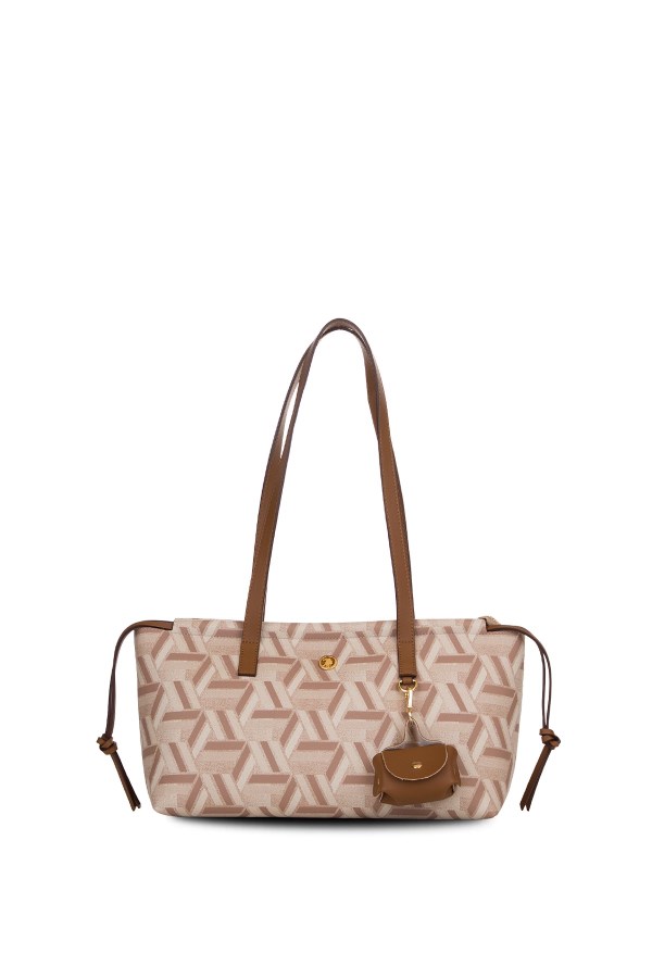 U.S. POLO ASSN. BEJ KADIN OMUZ ÇANTASI 