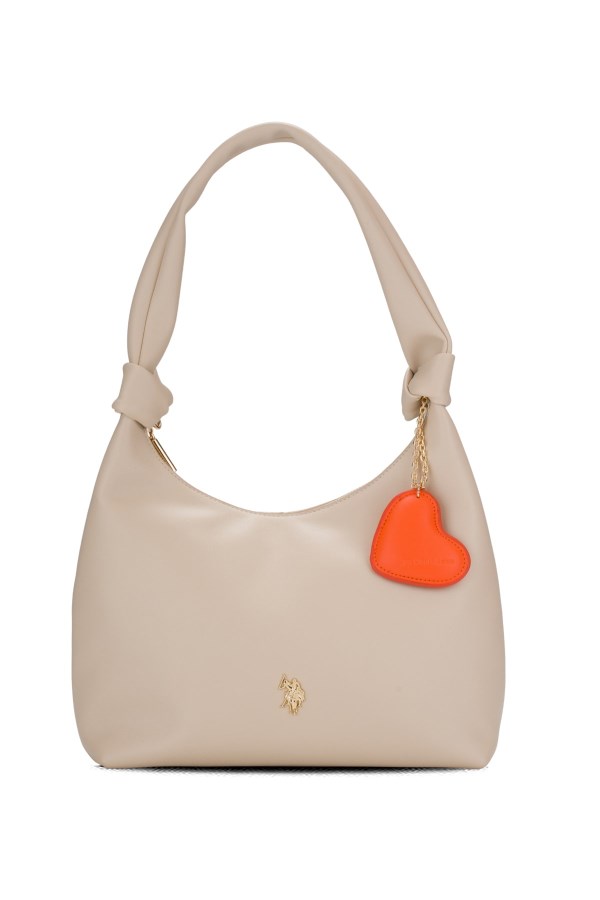 U.S. POLO ASSN. BEJ KADIN OMUZ ÇANTASI 