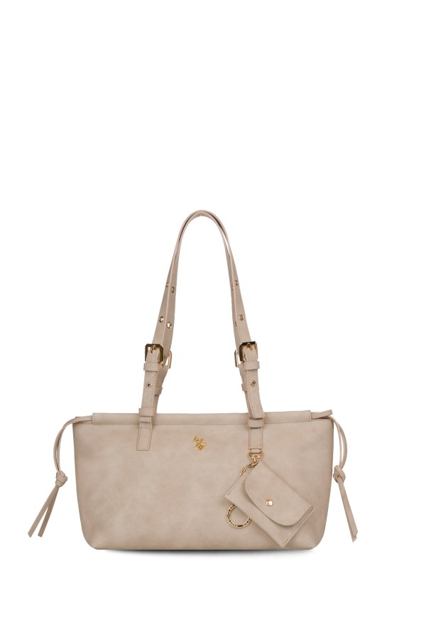 U.S. POLO ASSN. BEJ KADIN OMUZ ÇANTASI 