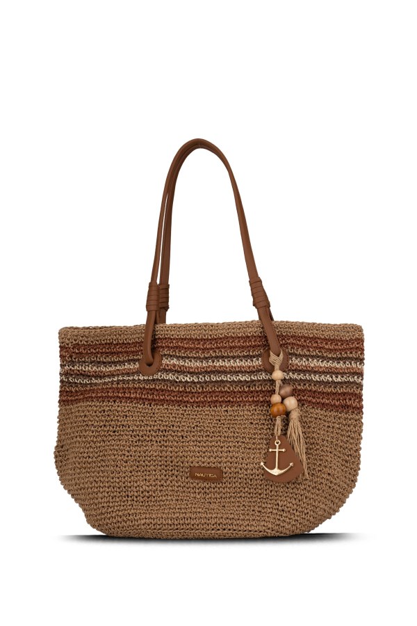 NAUTICA BEJ KADIN OMUZ ÇANTASI