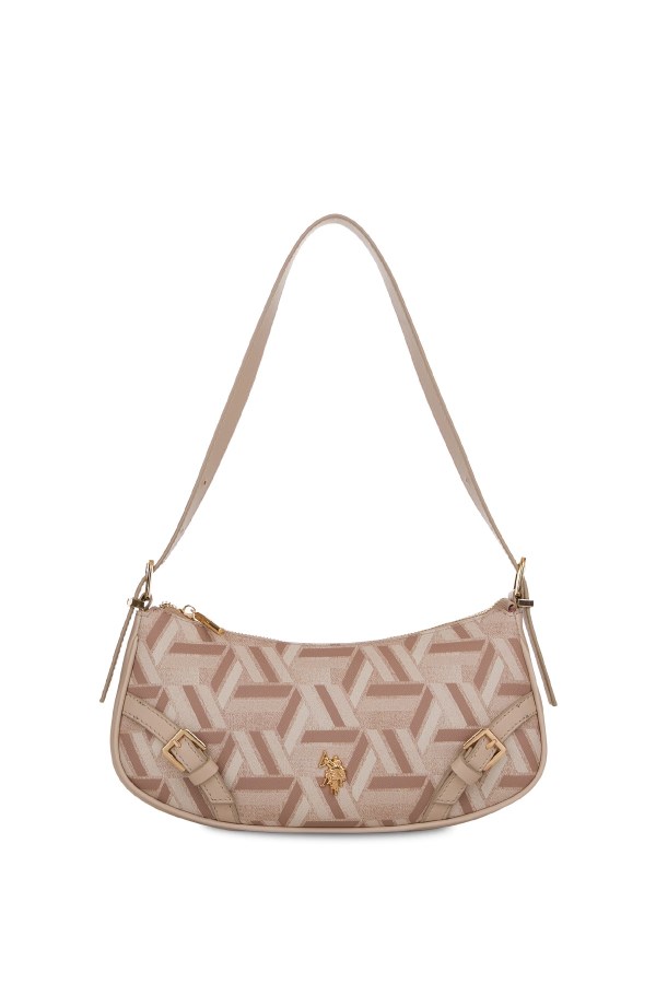 U.S. POLO ASSN. BEJ KADIN OMUZ ÇANTASI 