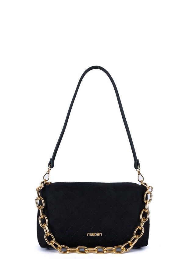 MAIDEN SİYAH KADIN OMUZ ÇANTASI