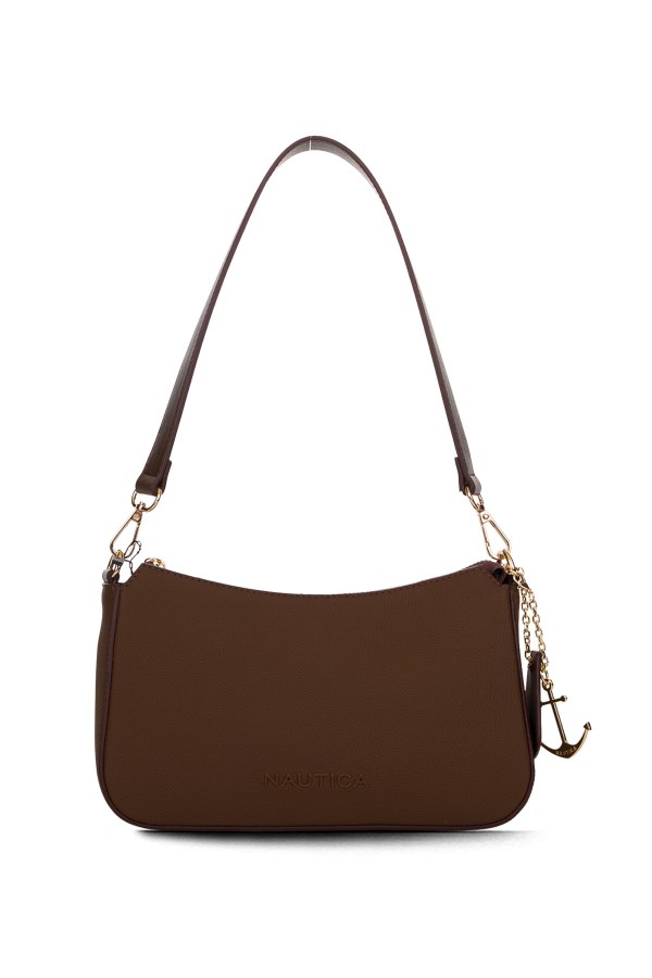 NAUTICA KAHVERENGİ KADIN OMUZ ÇANTASI 