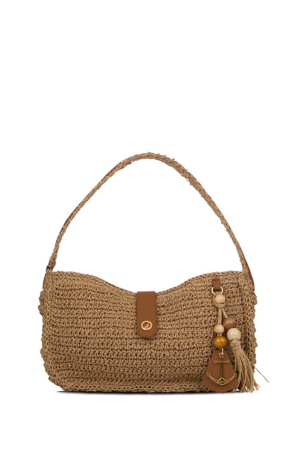 NAUTICA BEJ KADIN OMUZ ÇANTASI