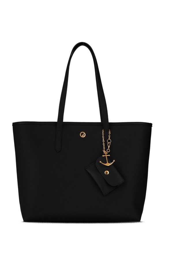 NAUTICA SİYAH KADIN OMUZ ÇANTASI