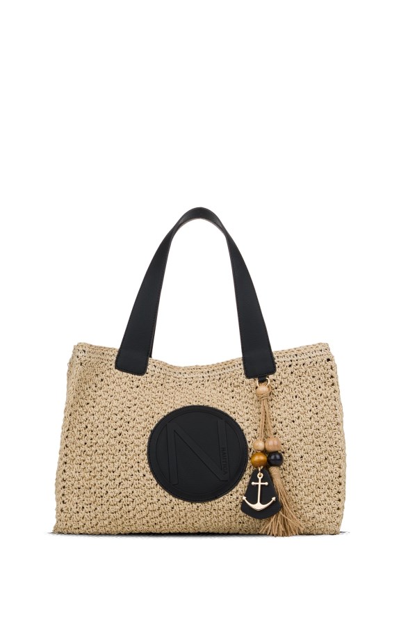 NAUTICA BEJ KADIN OMUZ ÇANTASI 