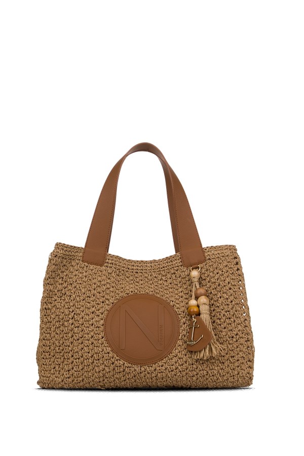 NAUTICA BEJ KADIN OMUZ ÇANTASI