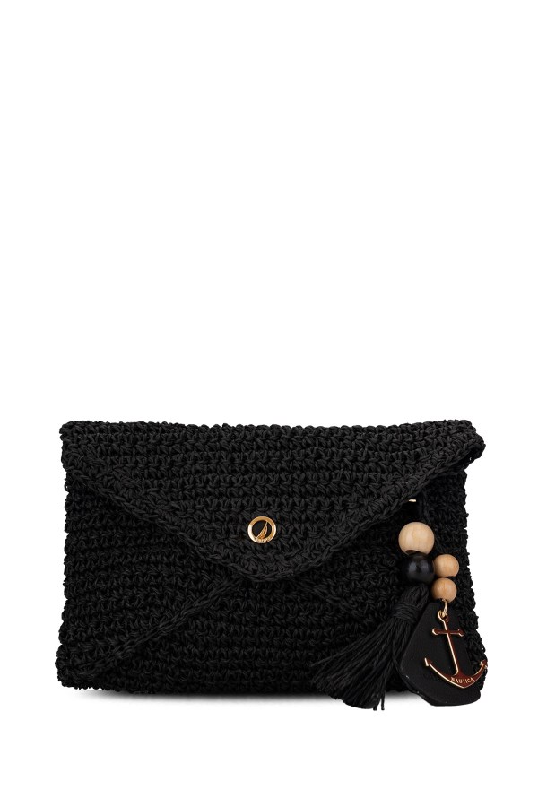 NAUTICA SİYAH KADIN OMUZ ÇANTASI