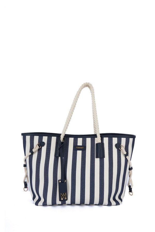 MAIDEN LACİVERT KADIN OMUZ ÇANTASI 