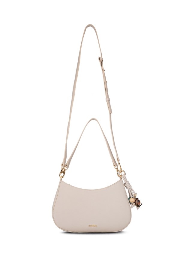 NAUTICA EKRU KADIN OMUZ ÇANTASI 