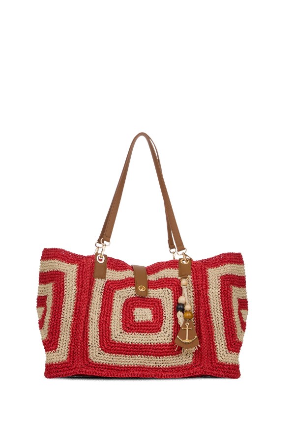 NAUTICA BEJ KADIN OMUZ ÇANTASI 