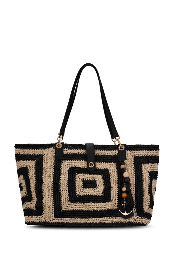 NAUTICA BEJ KADIN OMUZ ÇANTASI