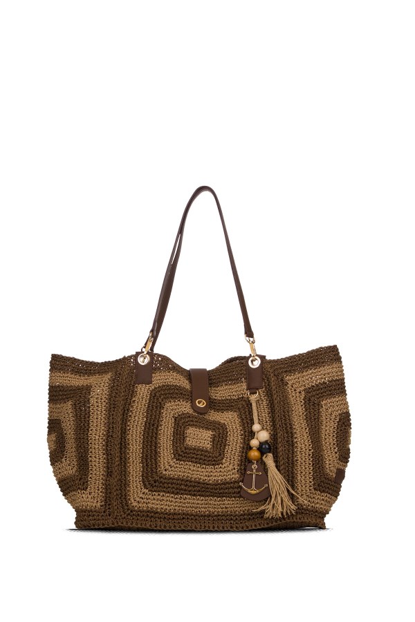 NAUTICA BEJ KADIN OMUZ ÇANTASI