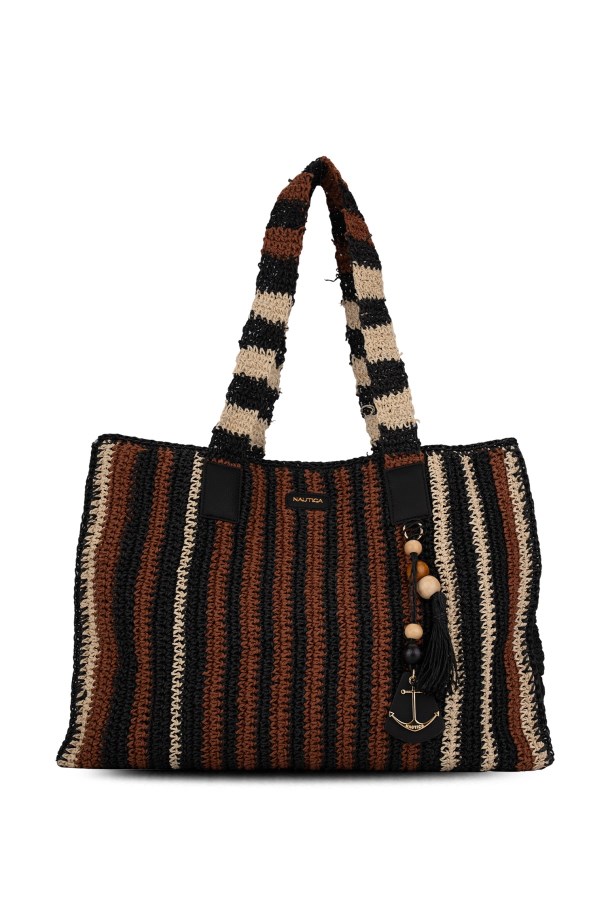 NAUTICA SİYAH KADIN OMUZ ÇANTASI