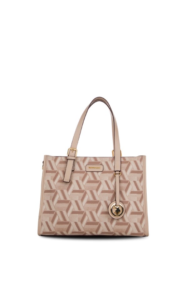 U.S. POLO ASSN. BEJ KADIN OMUZ ÇANTASI 