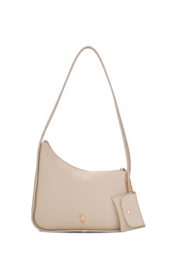 U.S. POLO ASSN. BEJ KADIN OMUZ ÇANTASI 