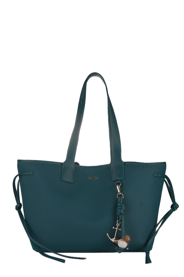 NAUTICA TURKUAZ KADIN OMUZ ÇANTASI