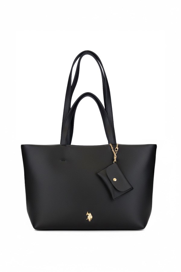 U.S. POLO ASSN. SİYAH KADIN OMUZ ÇANTASI 
