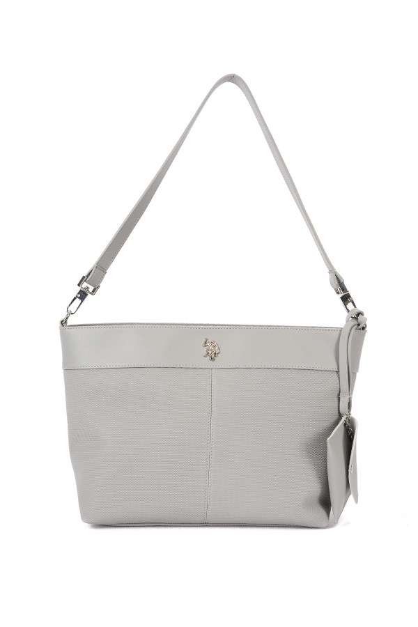 U.S. POLO ASSN. GRİ KADIN OMUZ ÇANTASI