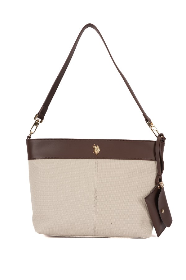 U.S. POLO ASSN. TAS-KAHVE KADIN OMUZ ÇANTASI