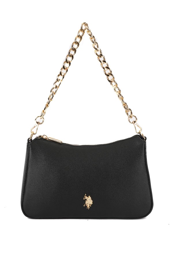 U.S. POLO ASSN. SİYAH KADIN OMUZ ÇANTASI