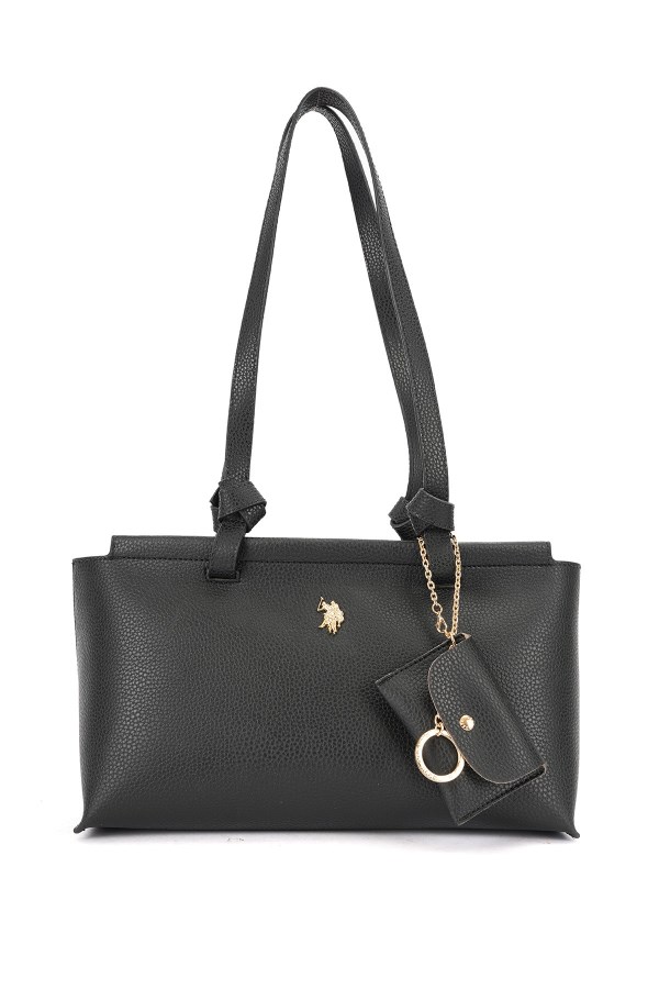 U.S. POLO ASSN. SİYAH KADIN OMUZ ÇANTASI