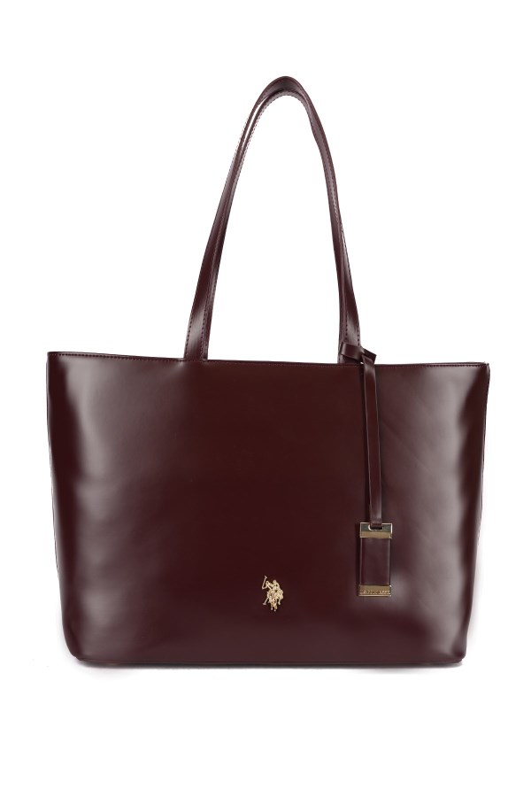 U.S. POLO ASSN. BORDO KADIN OMUZ ÇANTASI