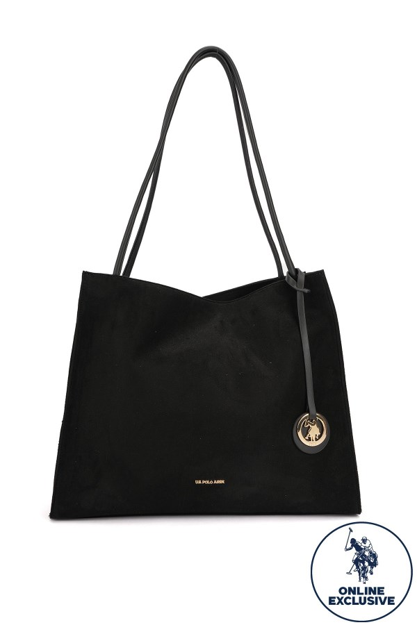 U.S. POLO ASSN. SİYAH KADIN OMUZ ÇANTASI