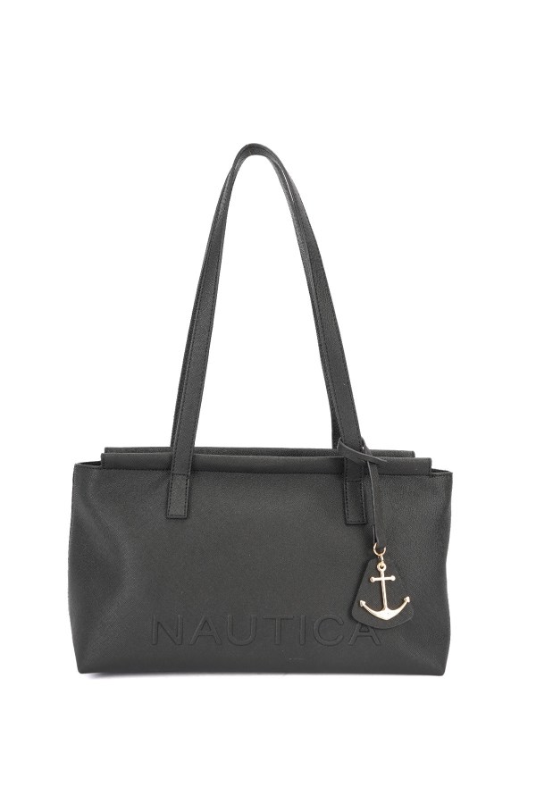 NAUTICA SİYAH KADIN OMUZ ÇANTASI