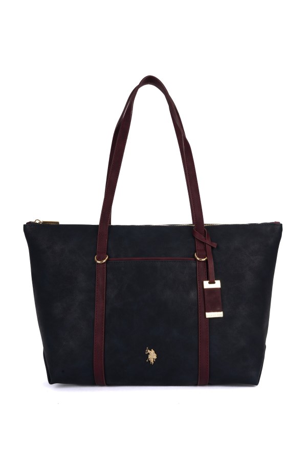 U.S. POLO ASSN. LACİVERT KADIN OMUZ ÇANTASI