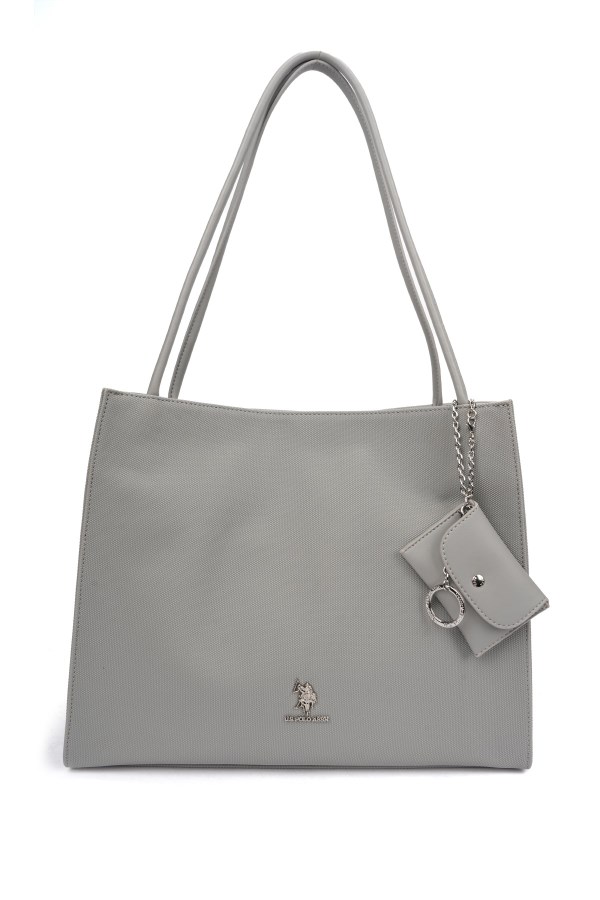 U.S. POLO ASSN. GRİ KADIN OMUZ ÇANTASI