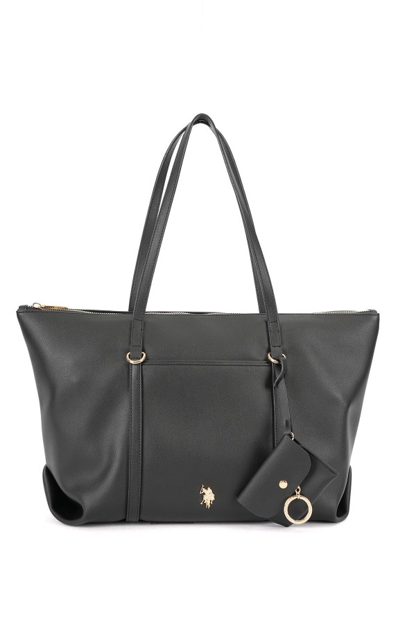 U.S. POLO ASSN. SİYAH KADIN OMUZ ÇANTASI 