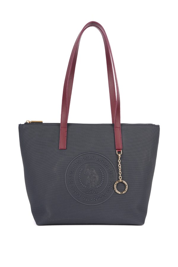 U.S. POLO ASSN. LACİVERT KADIN OMUZ ÇANTASI
