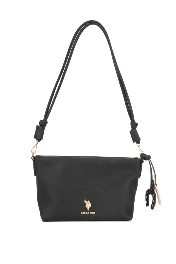 U.S. POLO ASSN. SİYAH KADIN OMUZ ÇANTASI