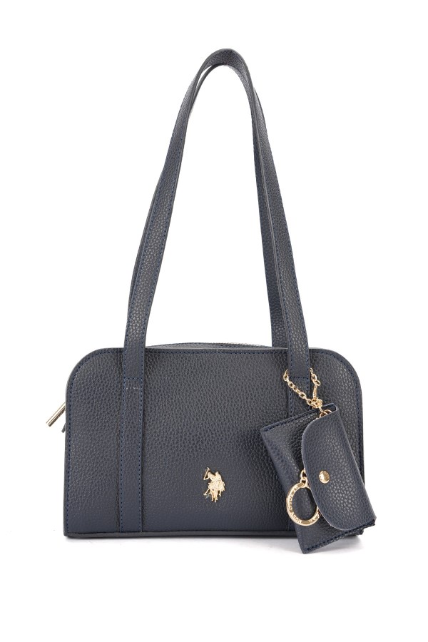 U.S. POLO ASSN. LACİVERT KADIN OMUZ ÇANTASI