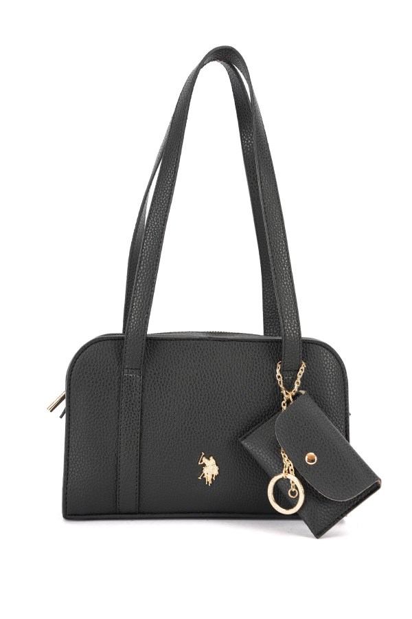 U.S. POLO ASSN. SİYAH KADIN OMUZ ÇANTASI