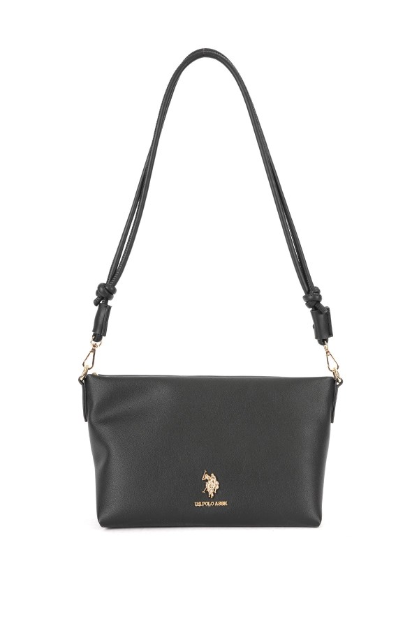 U.S. POLO ASSN. SİYAH KADIN OMUZ ÇANTASI