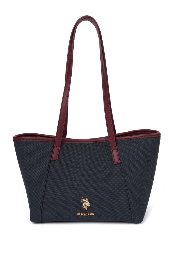 U.S. POLO ASSN. LACİVERT KADIN OMUZ ÇANTASI